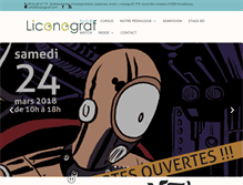 Tablet Screenshot of liconograf.com